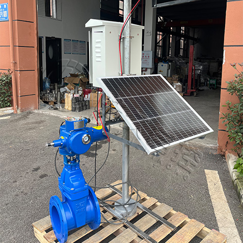 沂南皓久 Z945X-16Q免布线太阳能电动闸阀 农业灌溉 支持远程智能控制